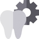 tooth and gear icon